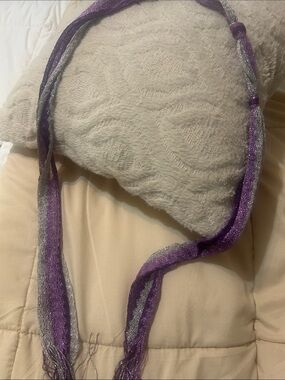SPARKLY BELT/ scarf / unisex / soft stretchy new cond/ sparkly